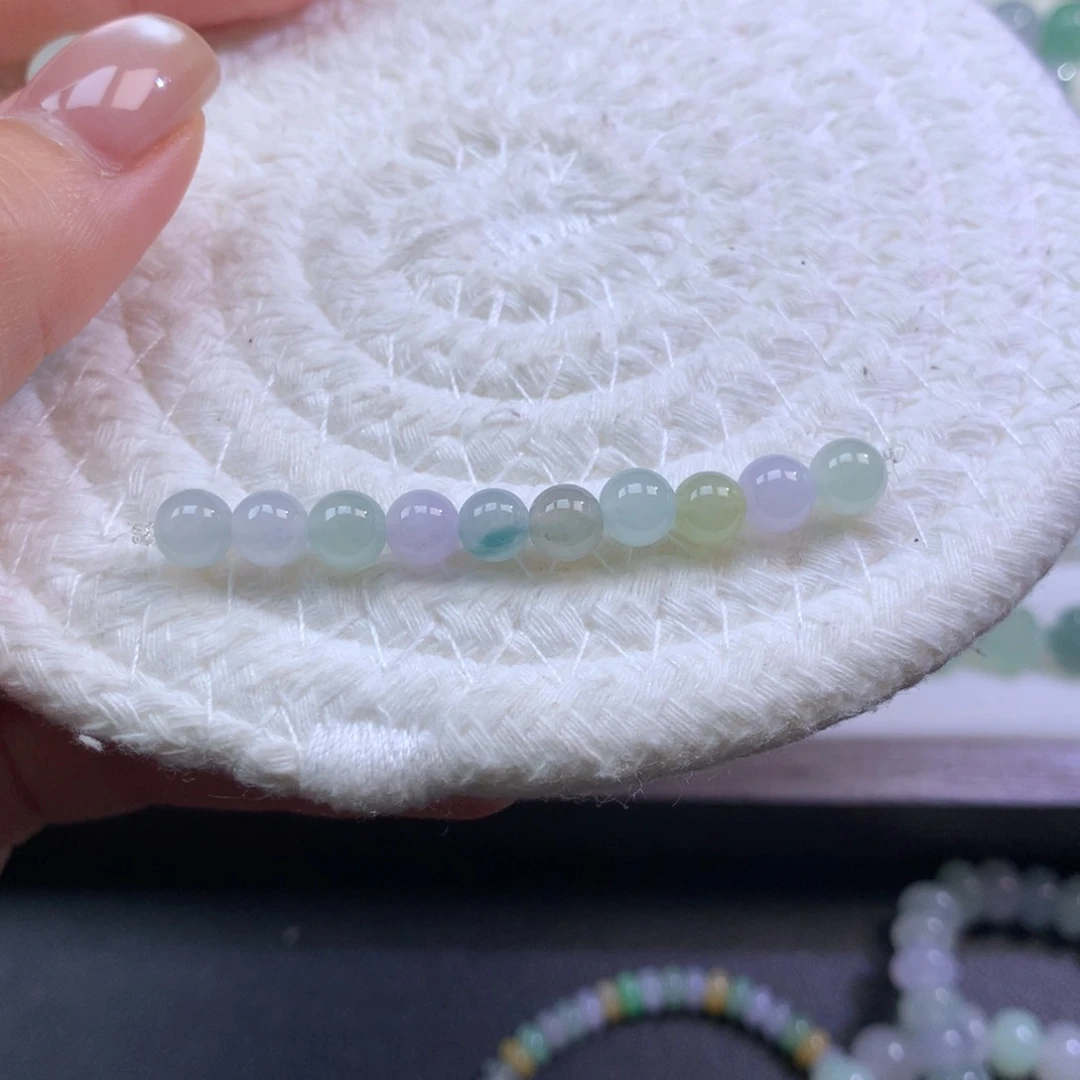 散珠翡翠七*꧔天然翡翠3275