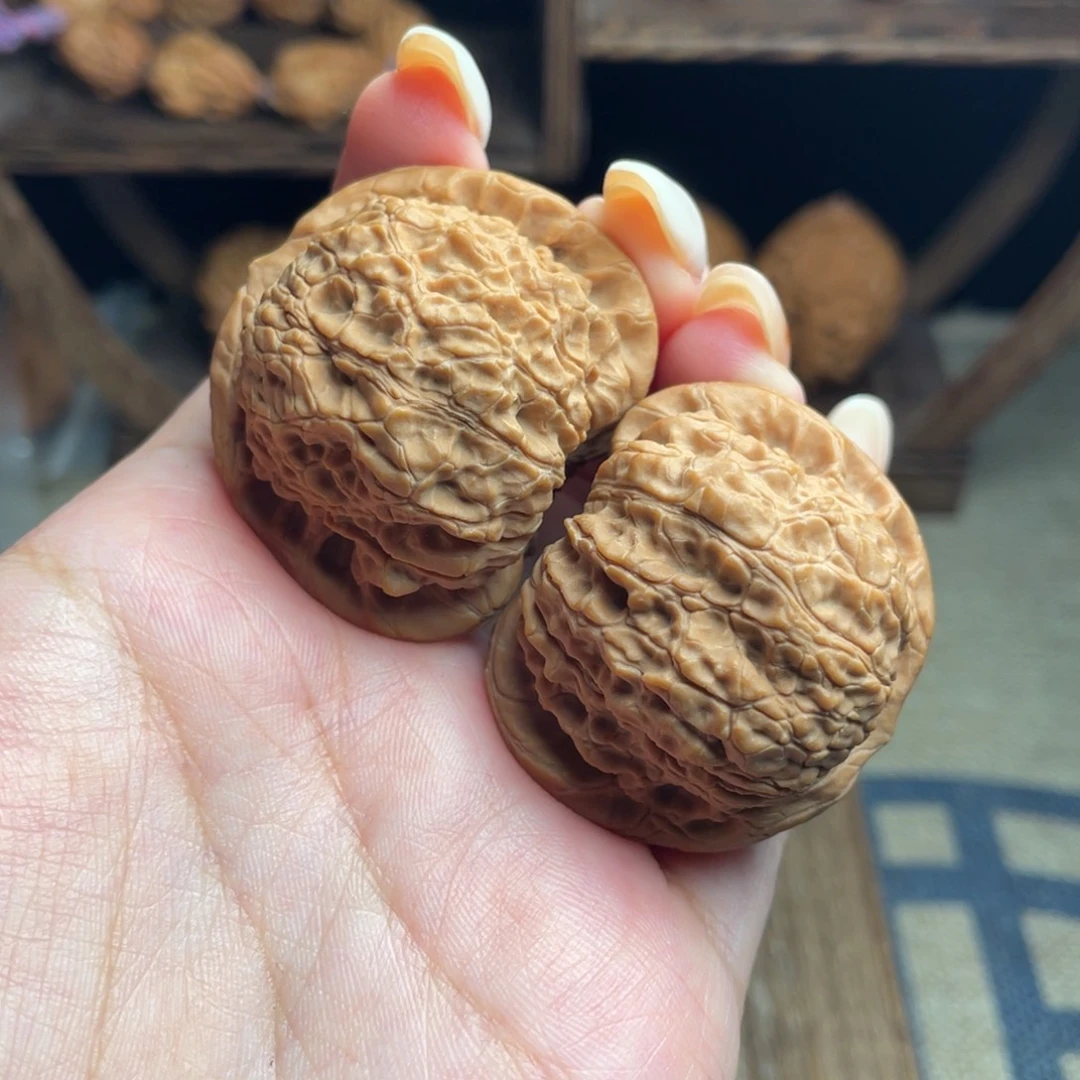 吊坠文玩核桃40全品血麒麟