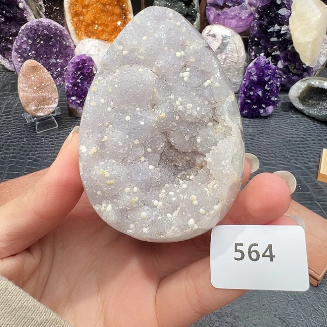 珠宝半成品未镶嵌紫晶