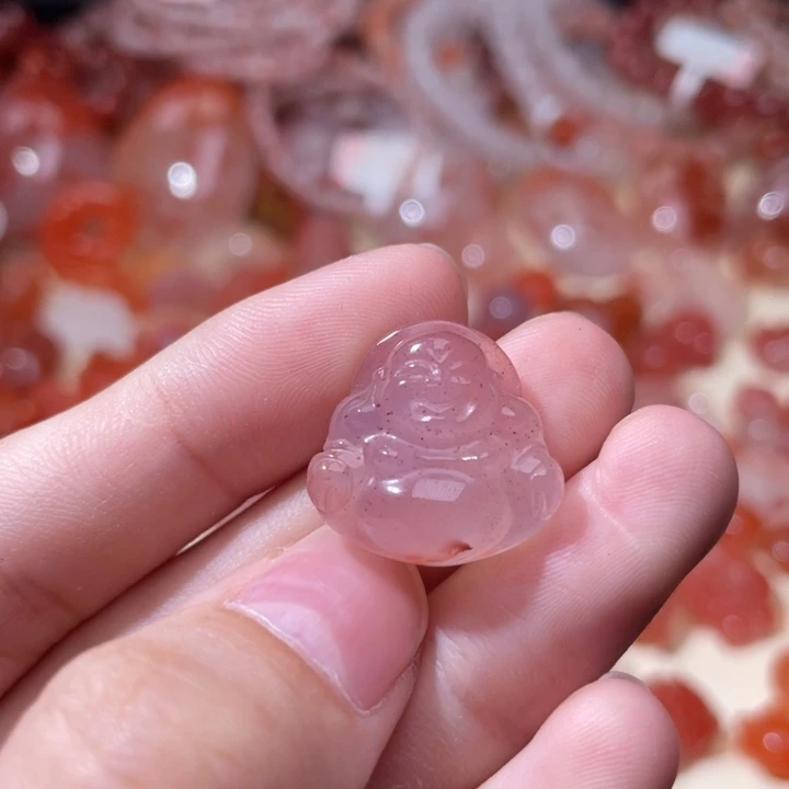 未镶嵌938佛公南红玛瑙