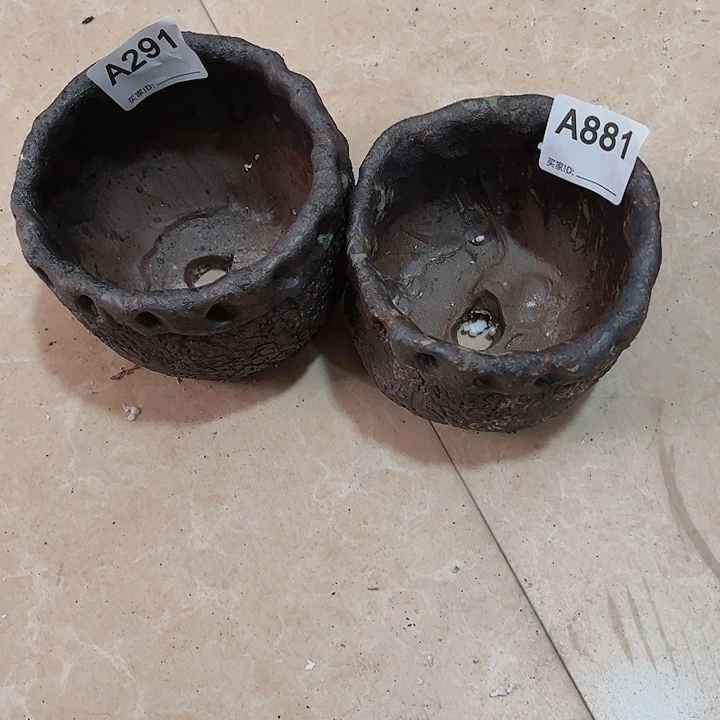 景德镇陶瓷花盆高9口9微瑕