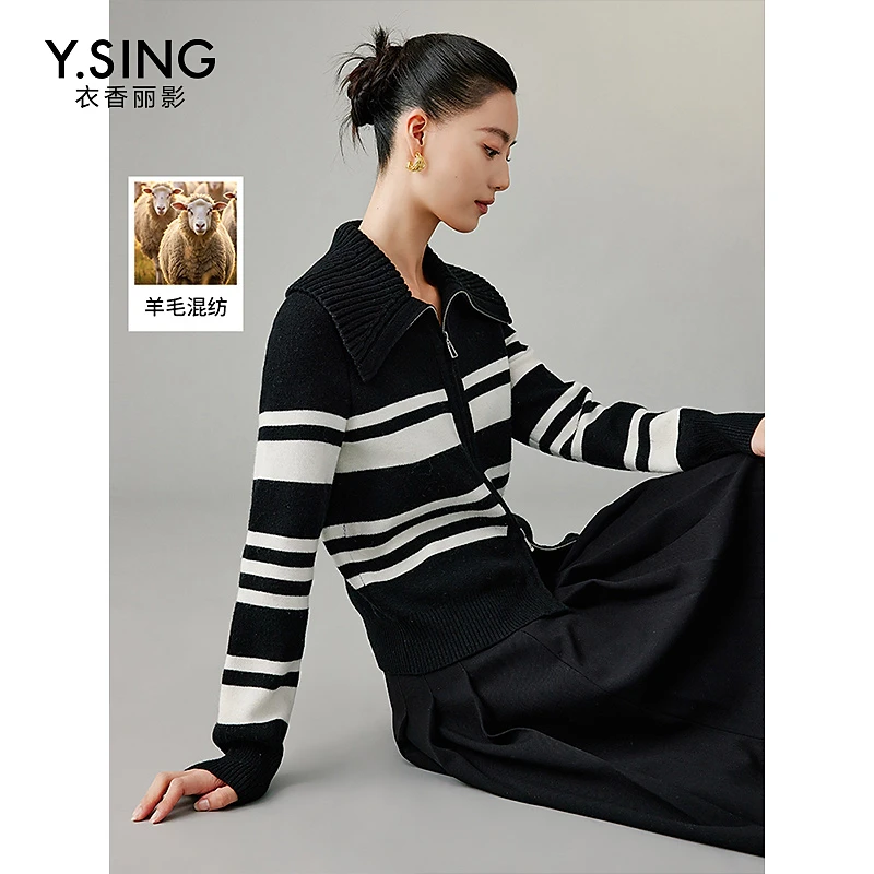 6699【女乔严选】衣香丽影新款毛针织衫YKS12310309