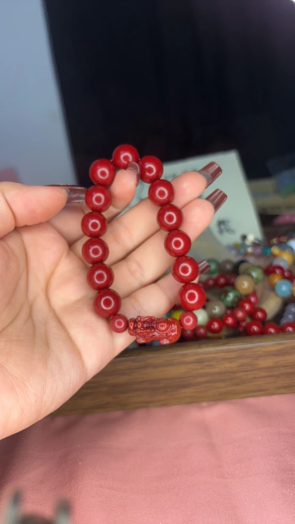 非金属仿水晶手链 手串貔貅天然工艺品本命年礼物