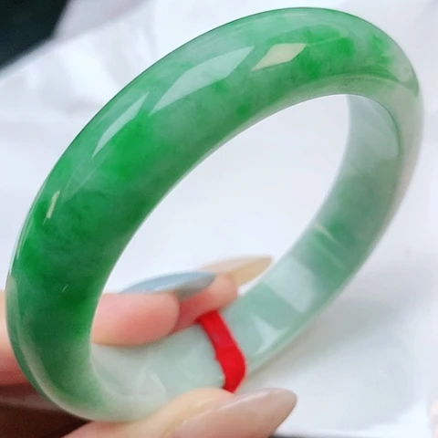 未镶嵌手镯翡翠54圈口882351
