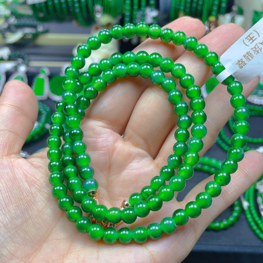 颈饰未镶嵌翡翠项链6