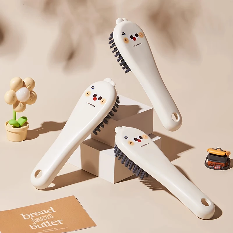 家用洗鞋刷子不伤鞋软毛刷洗衣服可爱卡通儿童做家务清洁刷清洗刷