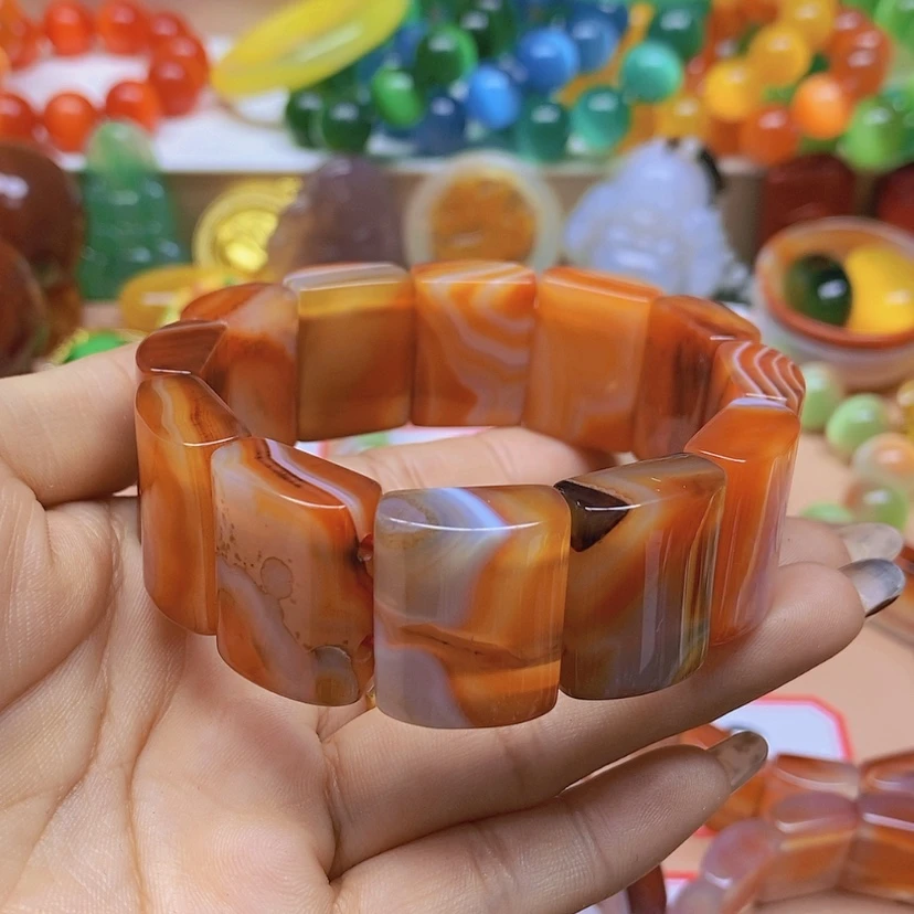 【闪购商品】玛瑙/玉髓颈饰未镶嵌我***呆