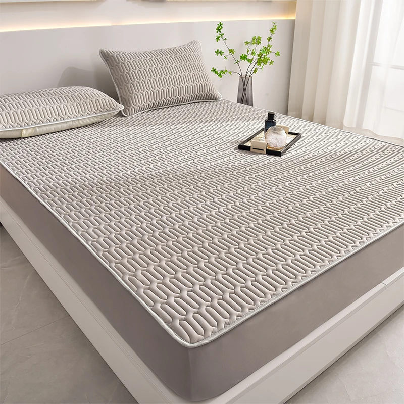 夏天专用乳胶凉席床笠款夏季冰丝席空调席可水洗学生宿舍单人软席