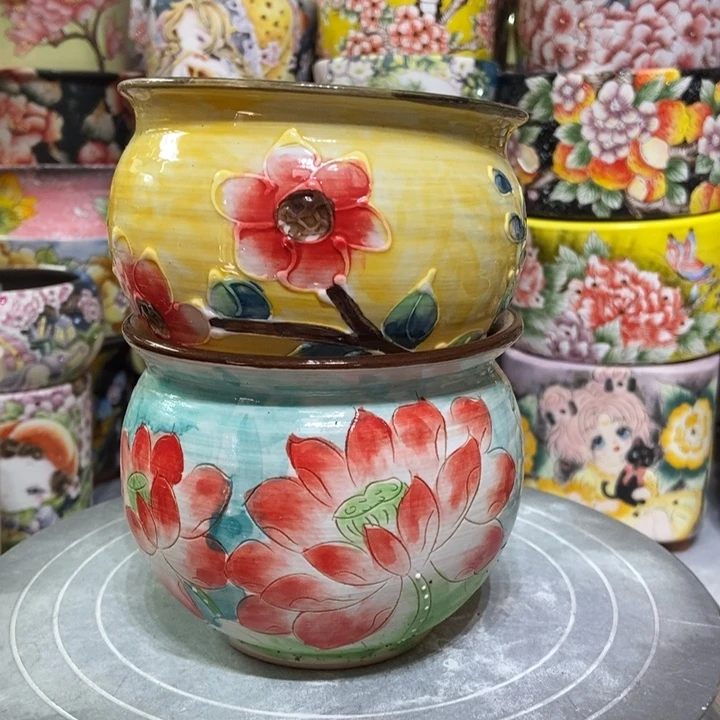 景德镇艺术手绘作品