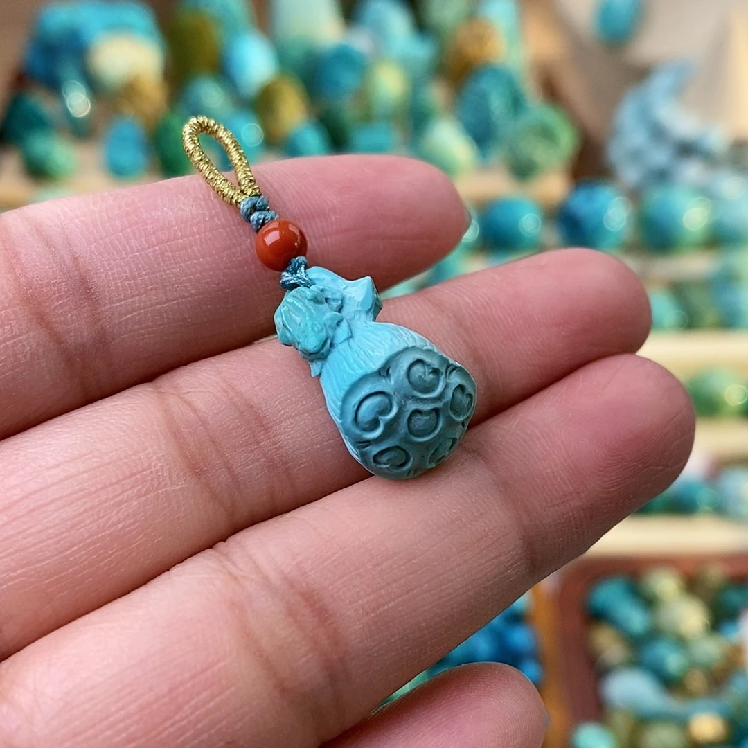 绿松石珠宝奇石未镶嵌