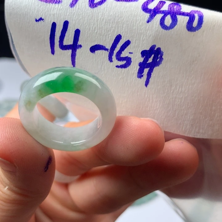 定制翡翠未镶嵌戒圈