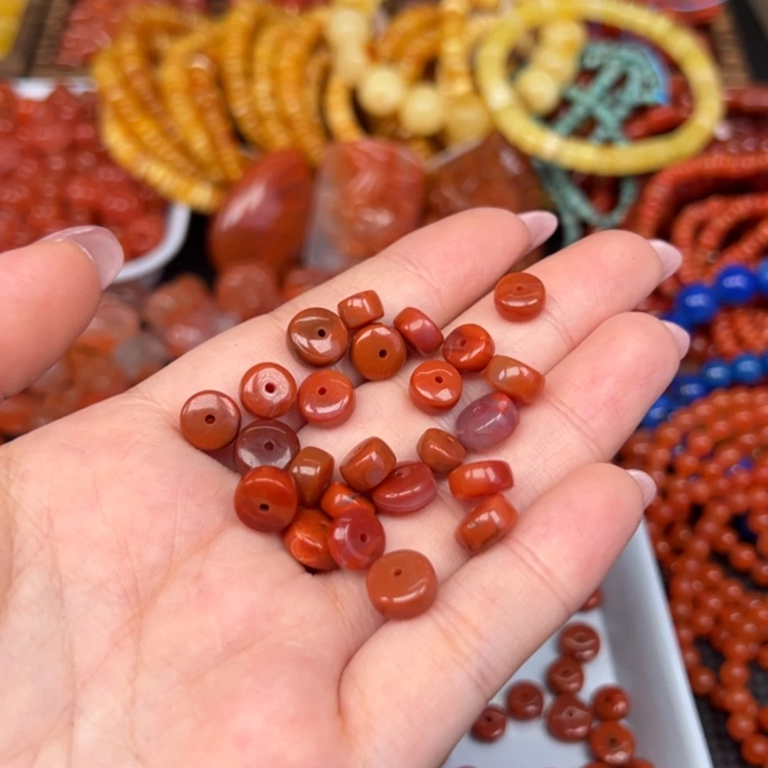 南红玛瑙未镶嵌吊坠(不含链)