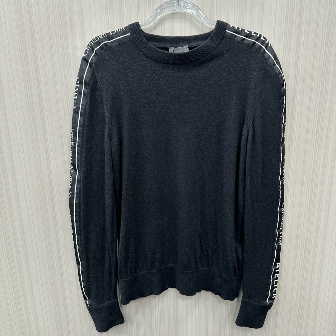 99新 DIOR/迪奥 手臂字母黑色长袖 尺码S 10119