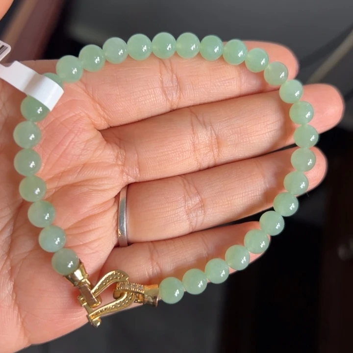 定制翡翠未镶嵌33卡6.5