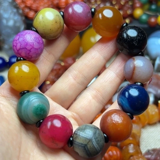 玛瑙/玉髓未镶嵌颈饰