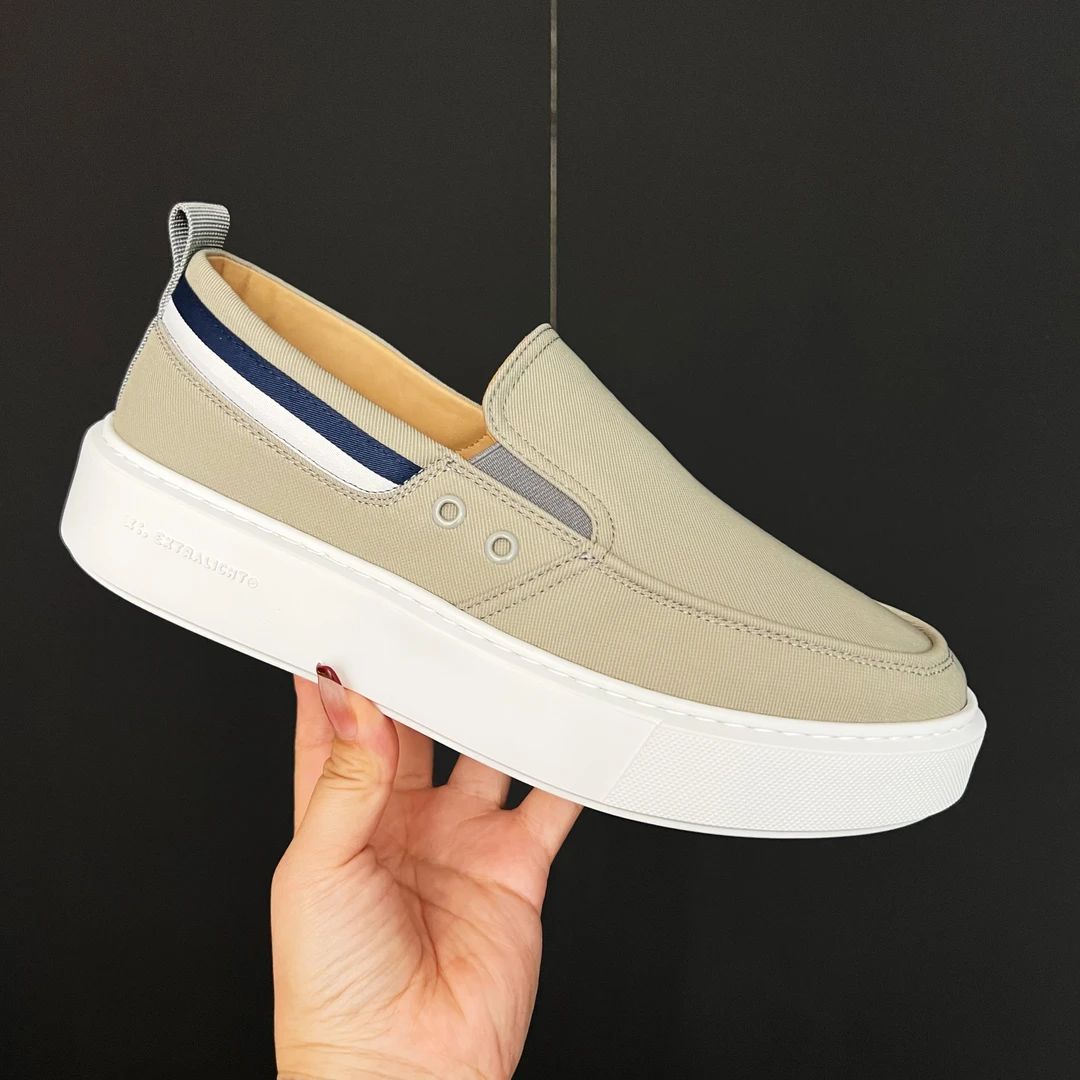 古帝特尼“文艺清新”时尚休闲男士轻奢设计感一脚蹬休闲鞋X-181