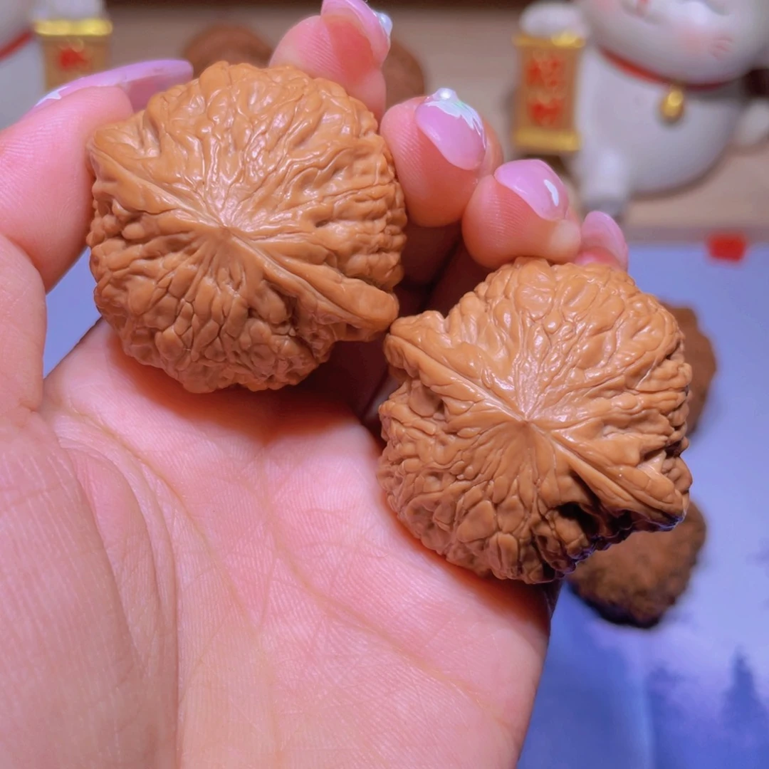 文玩核桃把件40铁锤