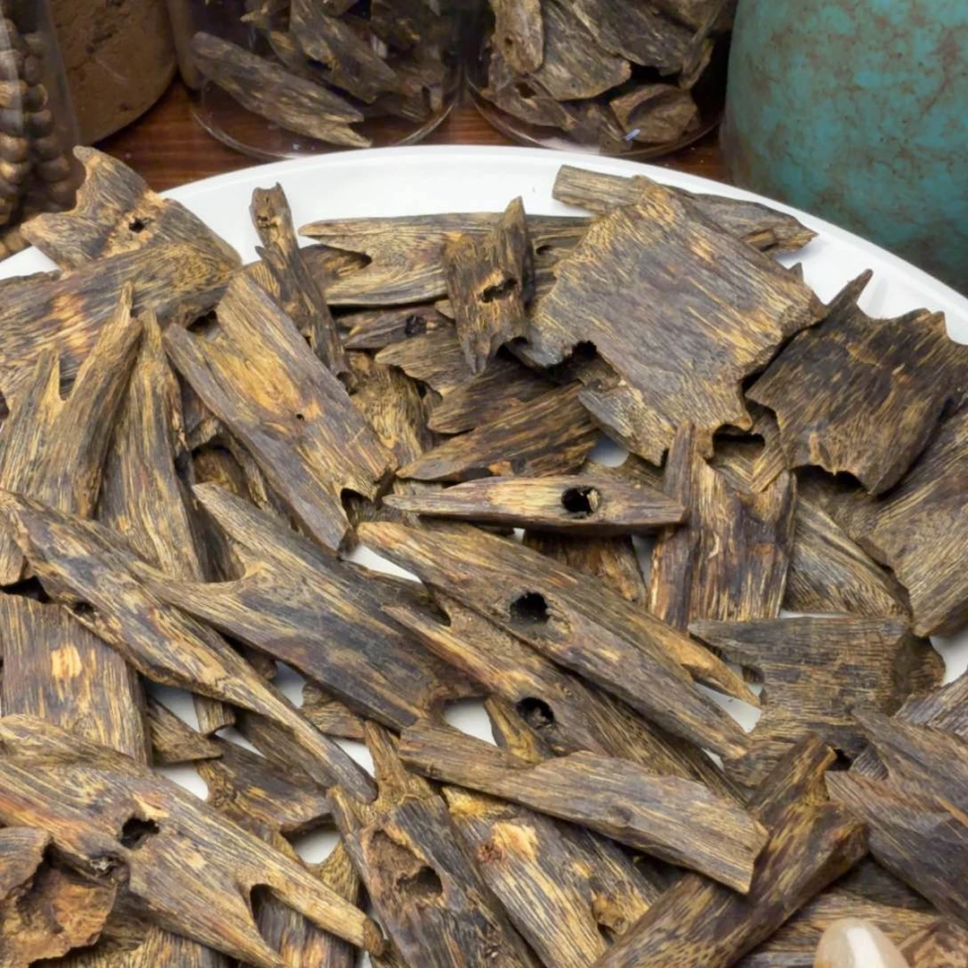 沉香沉香碎屑透顶绿熏香料20g