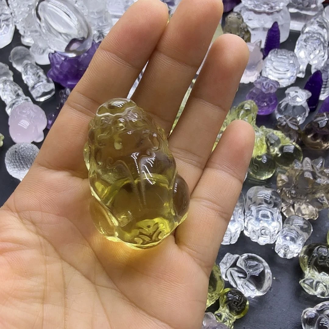 半***糖未镶嵌吊坠(赠链)水晶