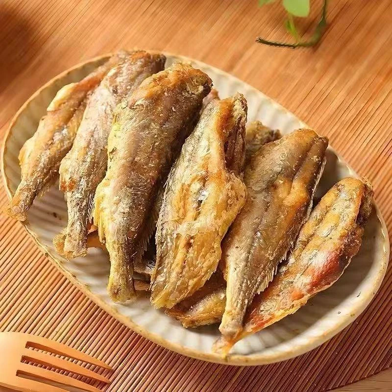 【大侠海鲜】香酥小黄鱼干 即食小鱼干 海味零食 80g/包*10包