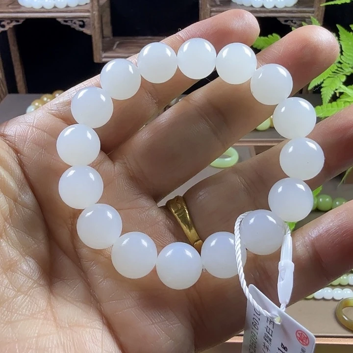 和田玉（糖玉）未镶嵌手链