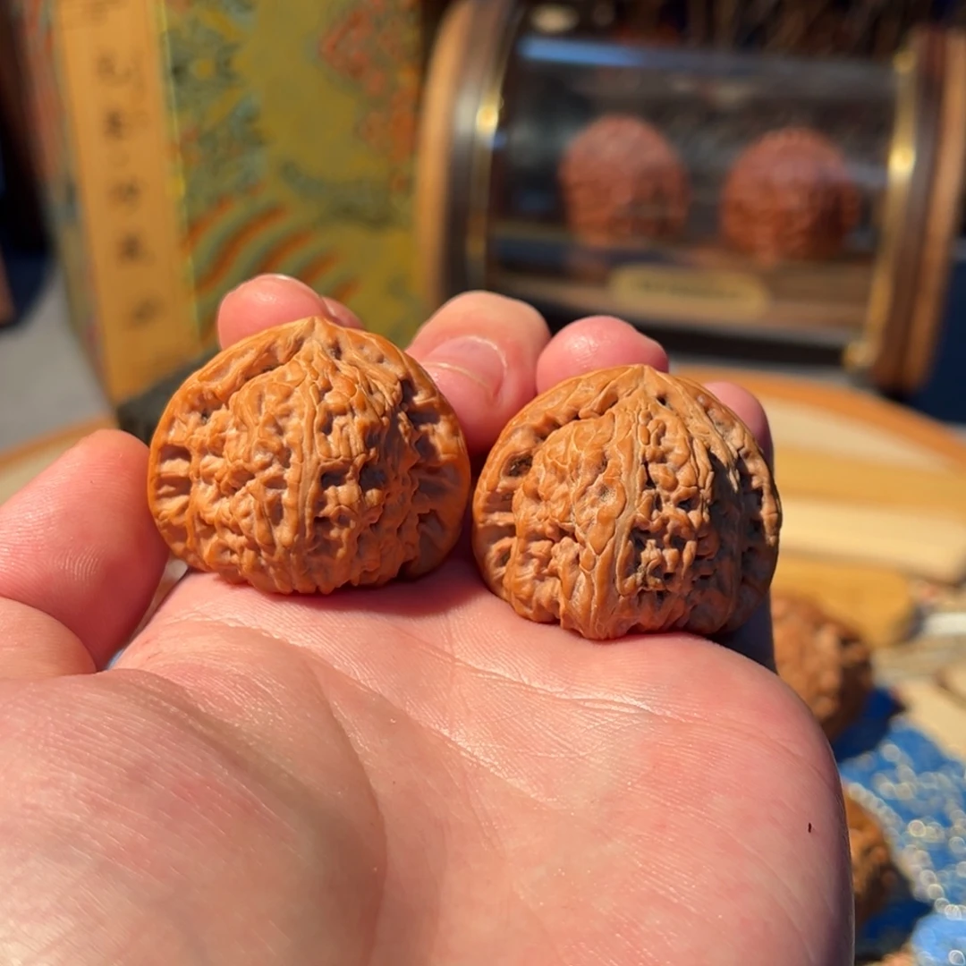 文玩核桃把件全品汉高白37