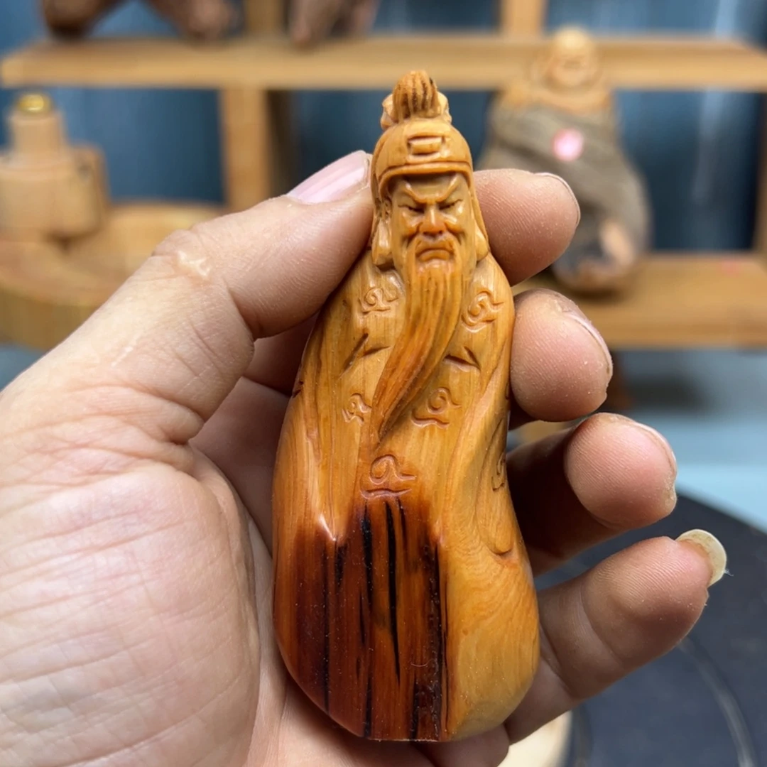 零****木崖柏木摆件手把件