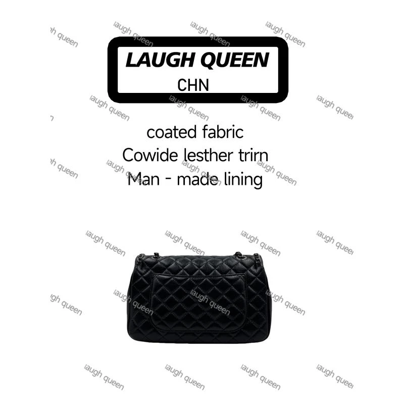 Laugh Queen手工打造真皮女士四边链条潮流包包0216
