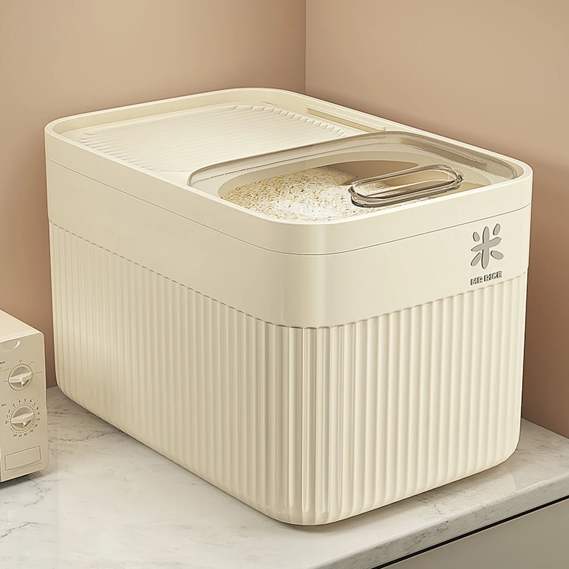 2024新款米桶家用防虫防潮密封居家好物米缸米箱大容量米粮收纳盒