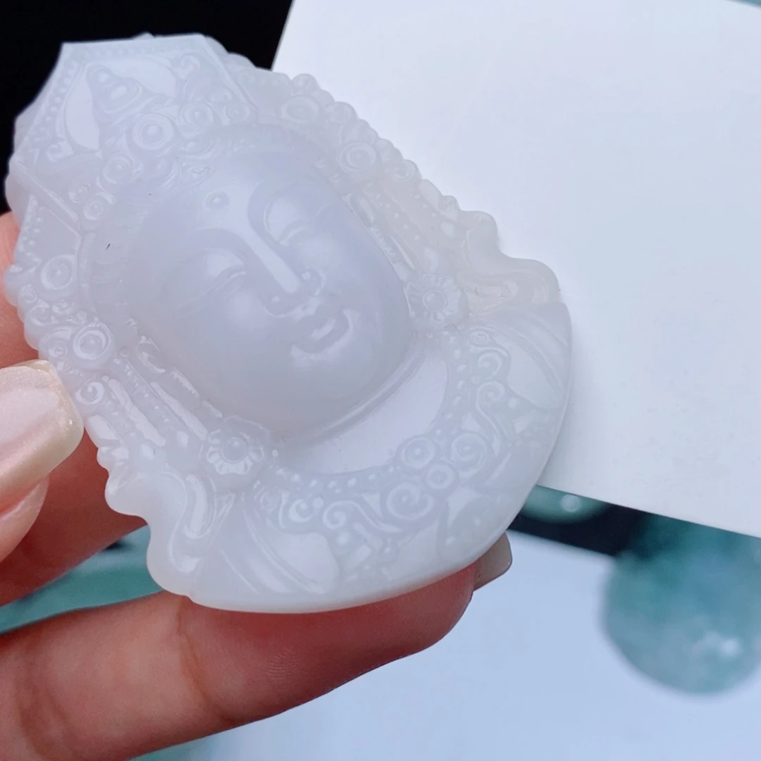 定制翡翠未镶嵌吊坠