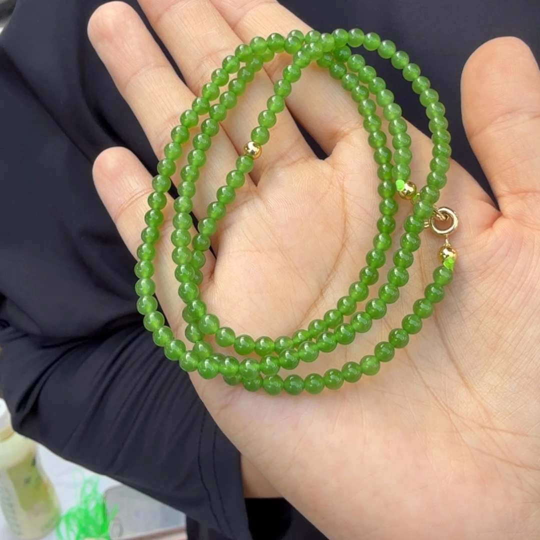 和田玉未镶嵌颈饰碧玉卡4小米住豹哥多样性拍一发一