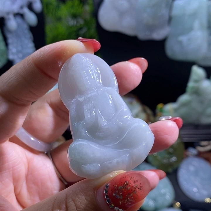 【闪购商品】颈饰未镶嵌翡翠观音