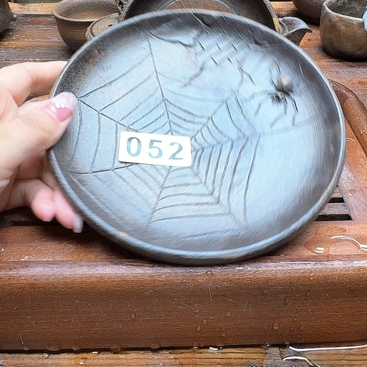 纯手工制作粗陶茶具