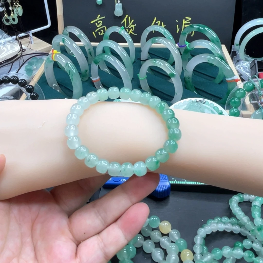 石英质玉未镶嵌手串