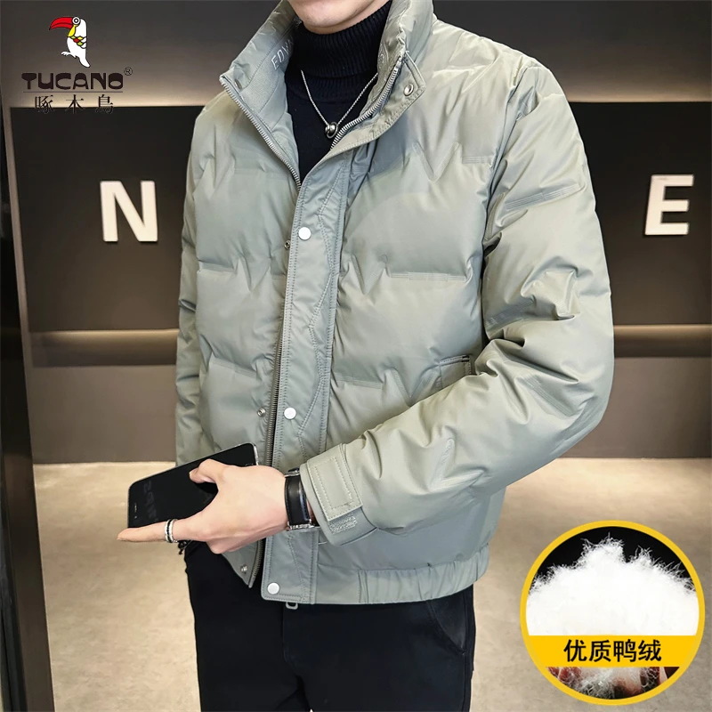 TUCANO/啄木鳥冬季男士鸭绒羽绒服时尚立领帅气百搭鸭绒保暖档次