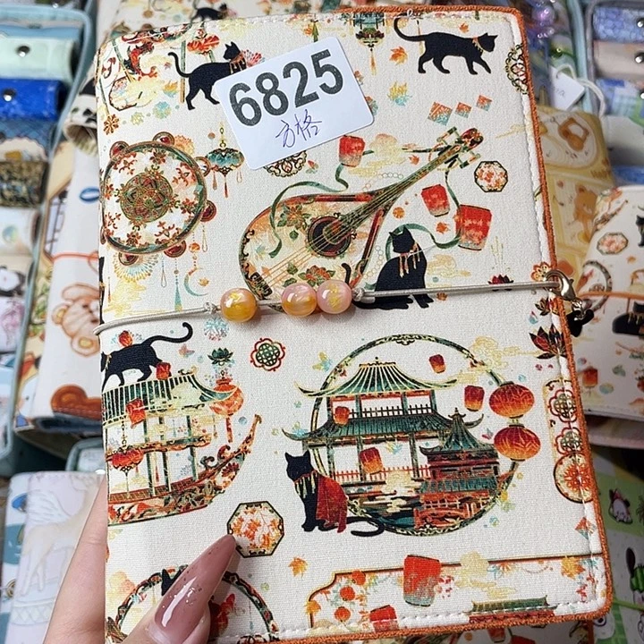 织绣奇葩a6活页带方格纸6825