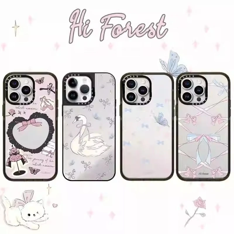 CASE森林早报适用于iPhone15ProMax苹果16防摔保护13防摔手机壳