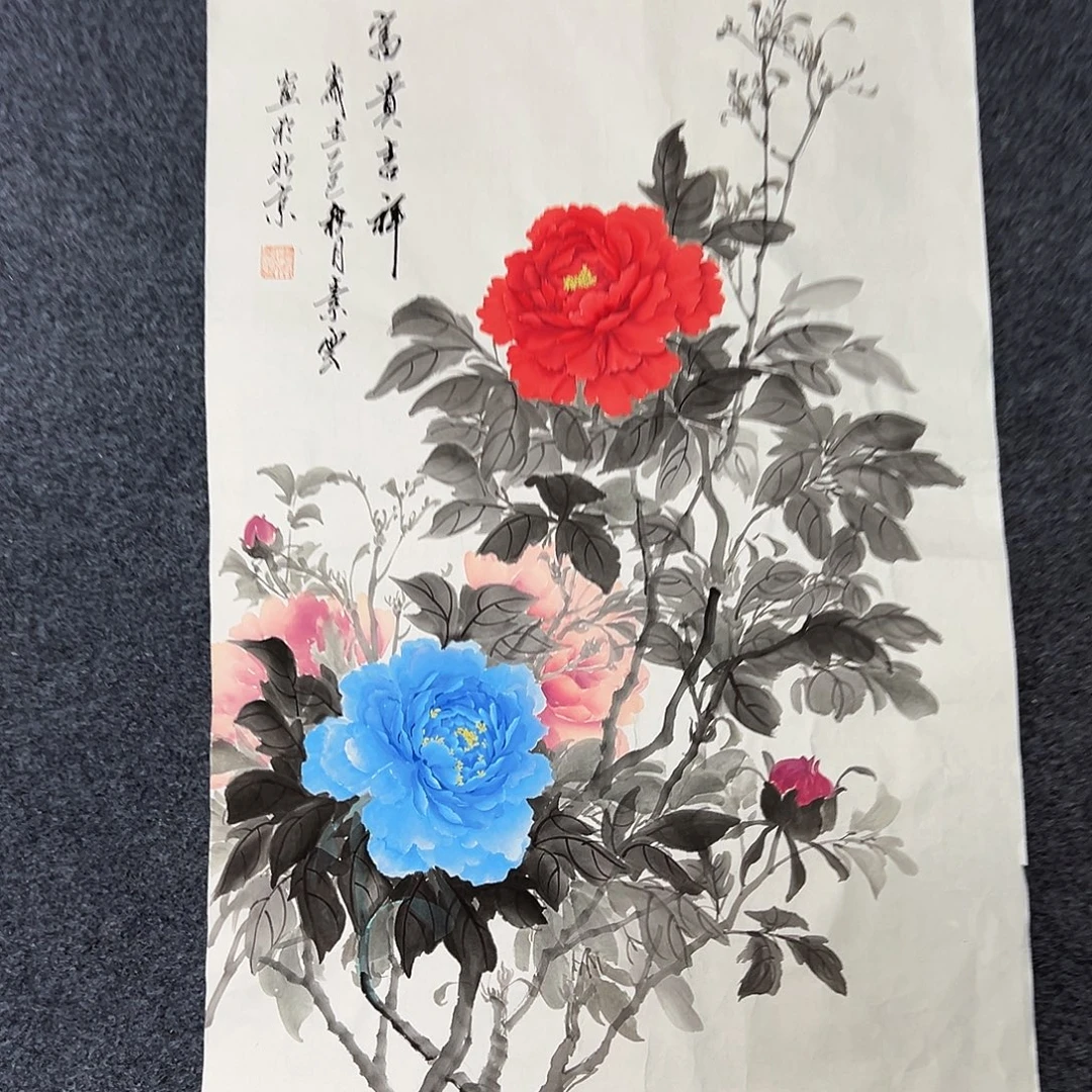国画宣纸纯手绘国画大放漏！