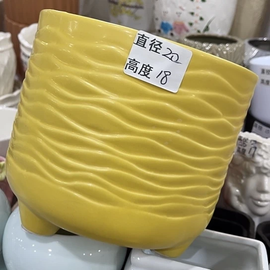多肉绿植陶瓷花盆9:9包邮，有孔