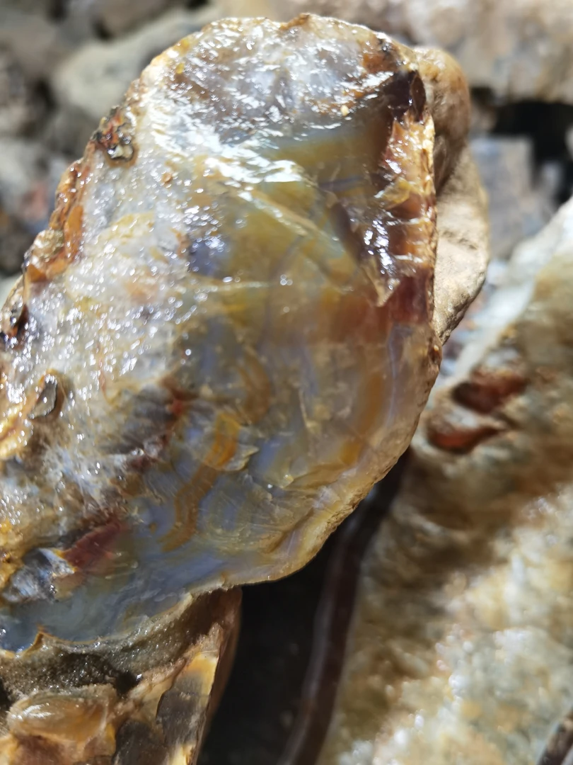 定制天然玛瑙手镯巴西玛瑙