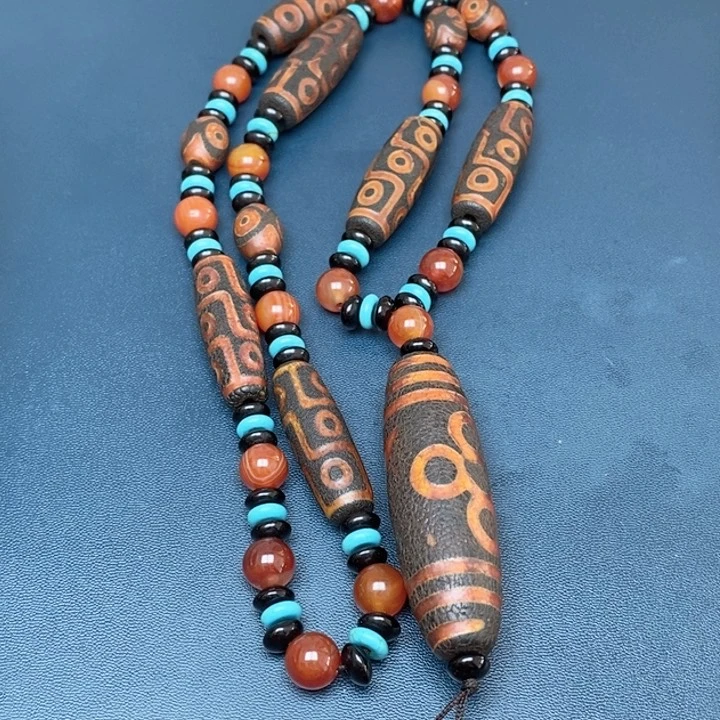 玛瑙/玉髓颈饰合金