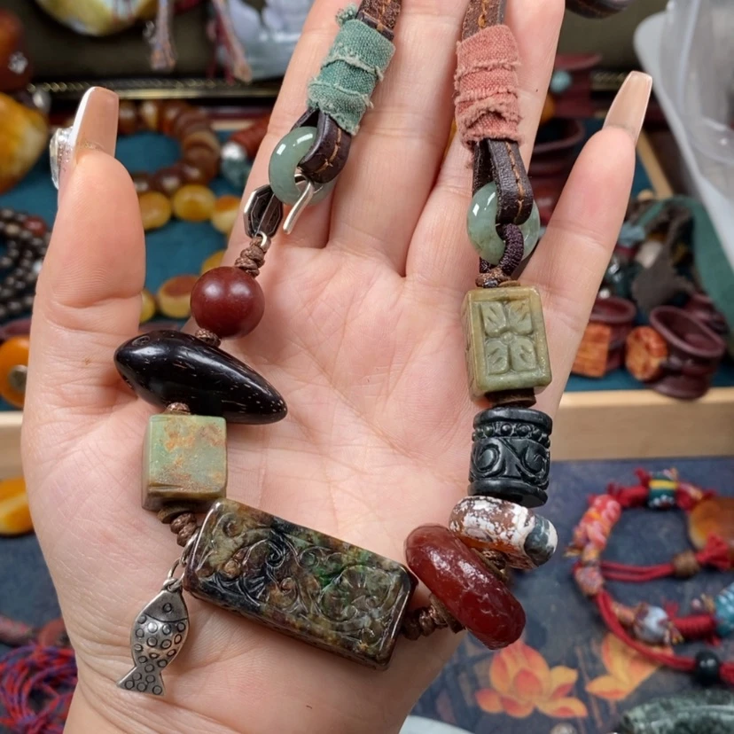 【闪购商品】翡翠颈饰未镶嵌项链