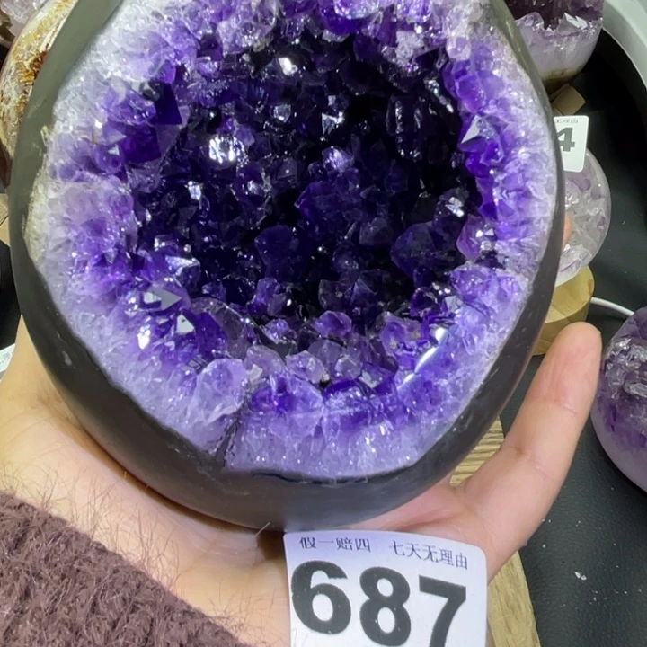 未镶嵌大型摆件（非配饰）紫晶