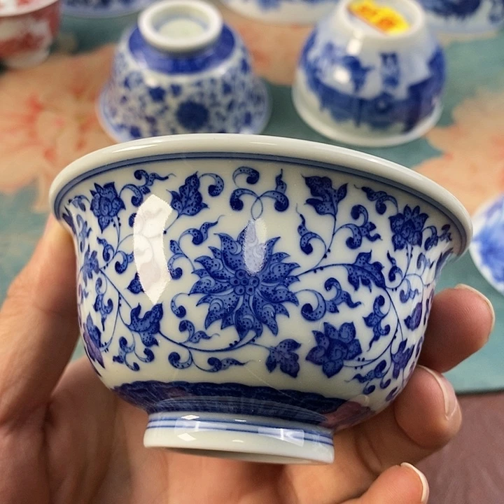杯海**酒现代景德镇全手工全手绘茶具168888微瑕