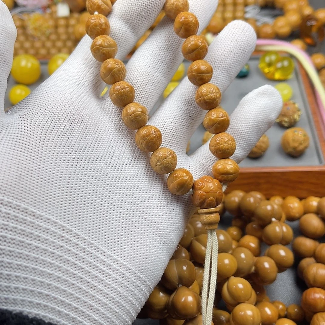 一***川猴头核桃手串猴头