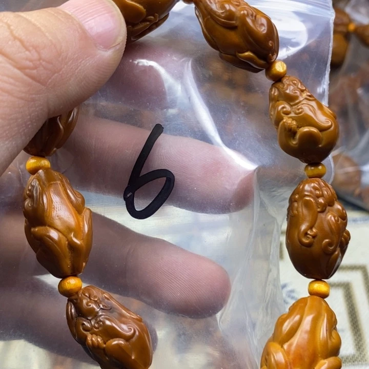 橄榄核手串/手链橄榄核雕工艺手串