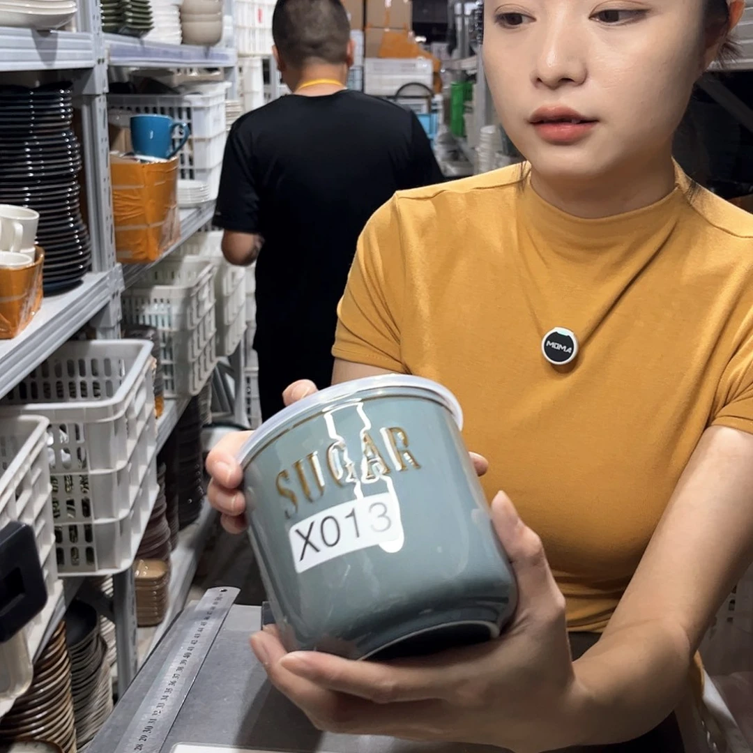 瓷片013             2个带盖