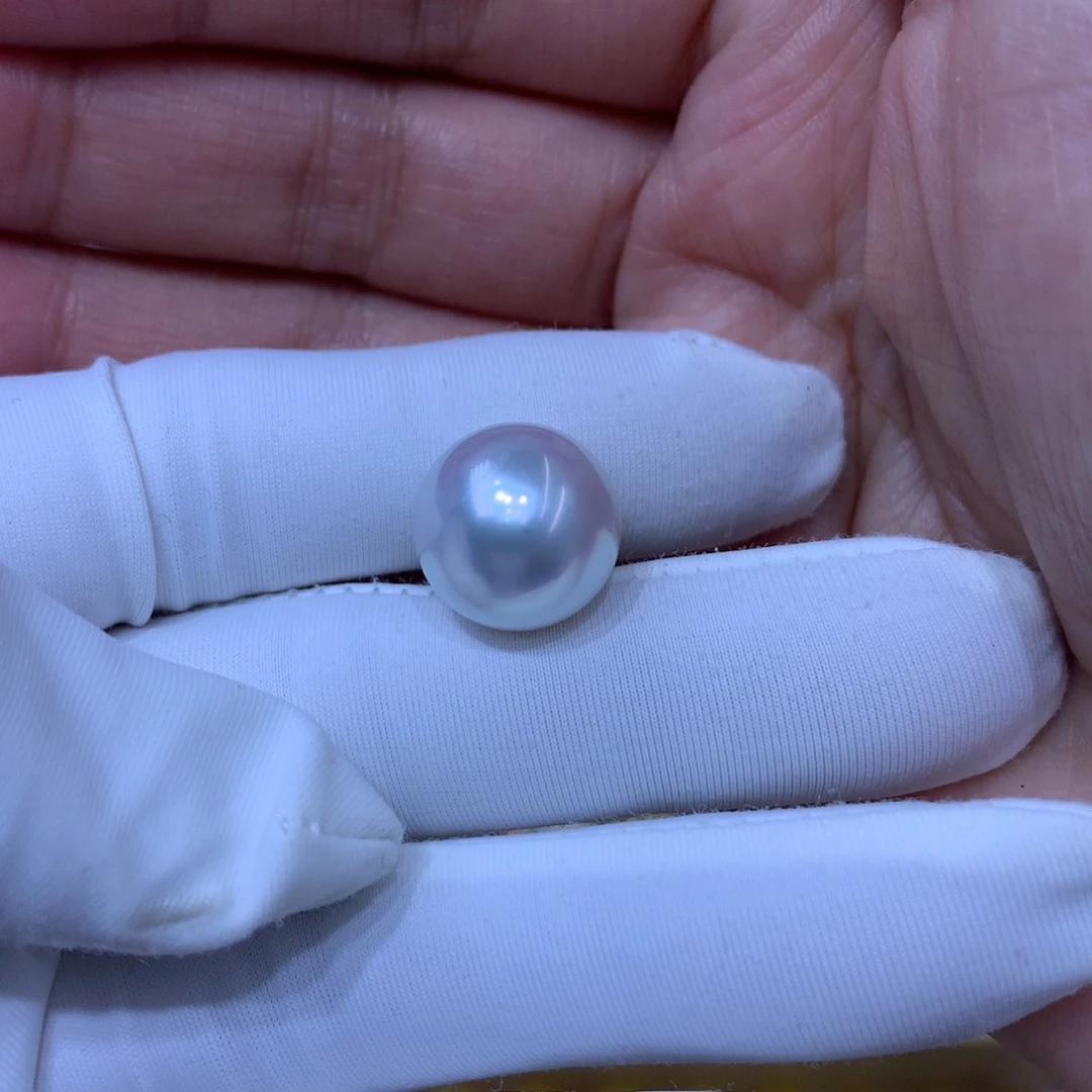 海水珍珠裸珠未镶嵌澳白