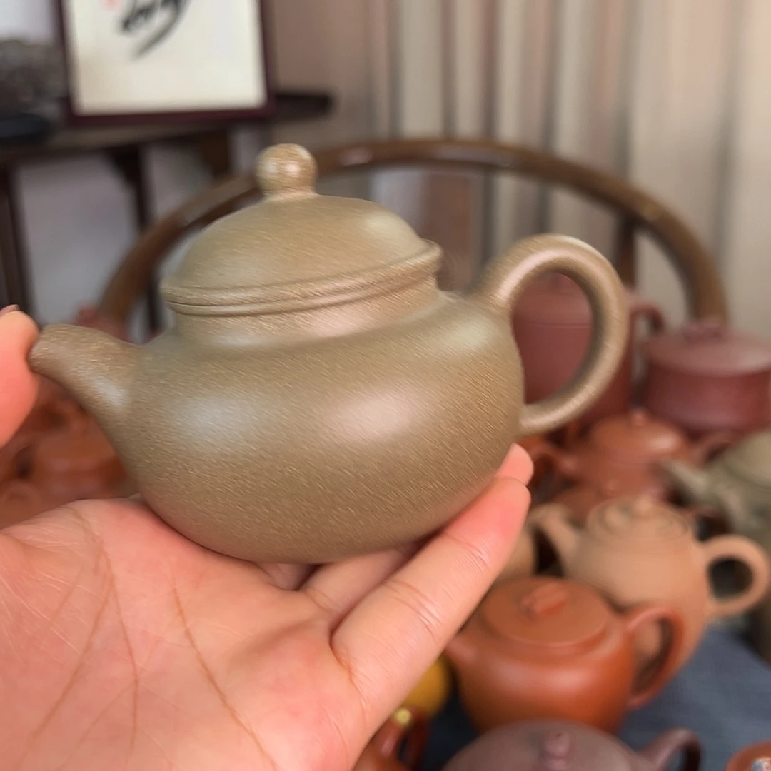茶壶紫砂精品原矿青段仿古150左右