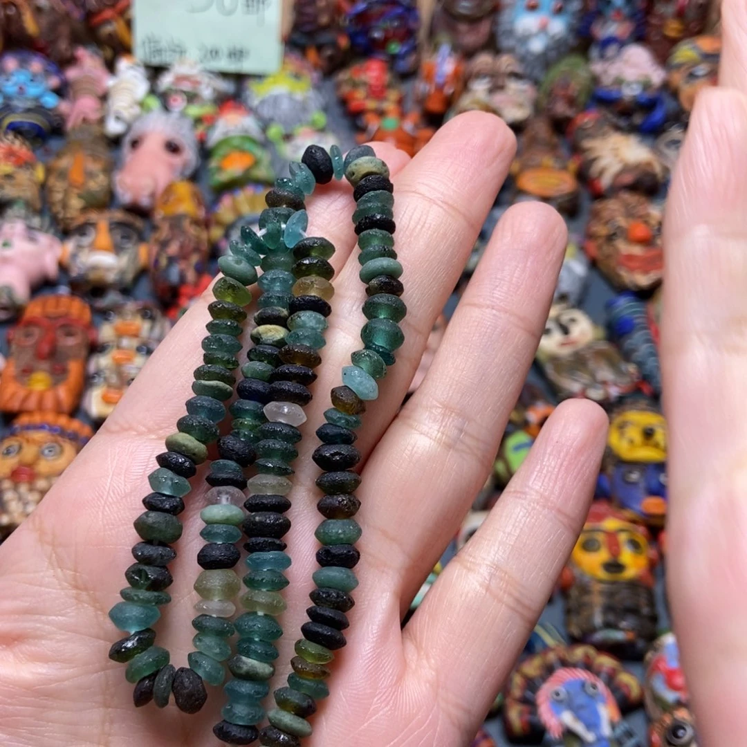 琉璃颈饰印度尼西亚链子